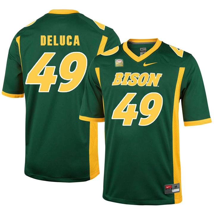 North Dakota State Bison 49 Nick Deluca Green College Football Jersey Dzhi,We sell and wholesale North Dakota State Bison 49 Nick Deluca Green College Football Jersey Dzhi on line form chian!